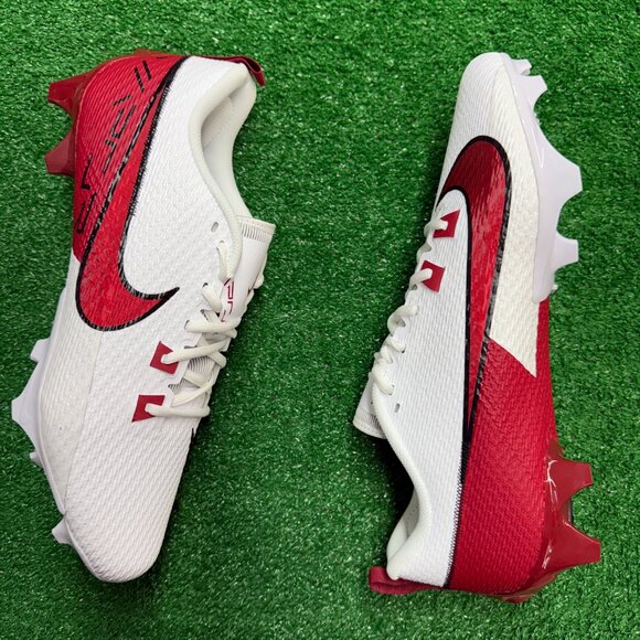 Nike Vapor Edge Speed 360 2 White Black Team Crimson Mens FQ4045-104 NEW Sz 14 - Picture 4 of 5